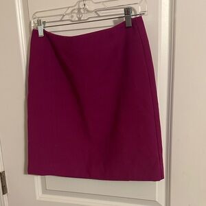 LOFT Fuchsia Pencil Skirt